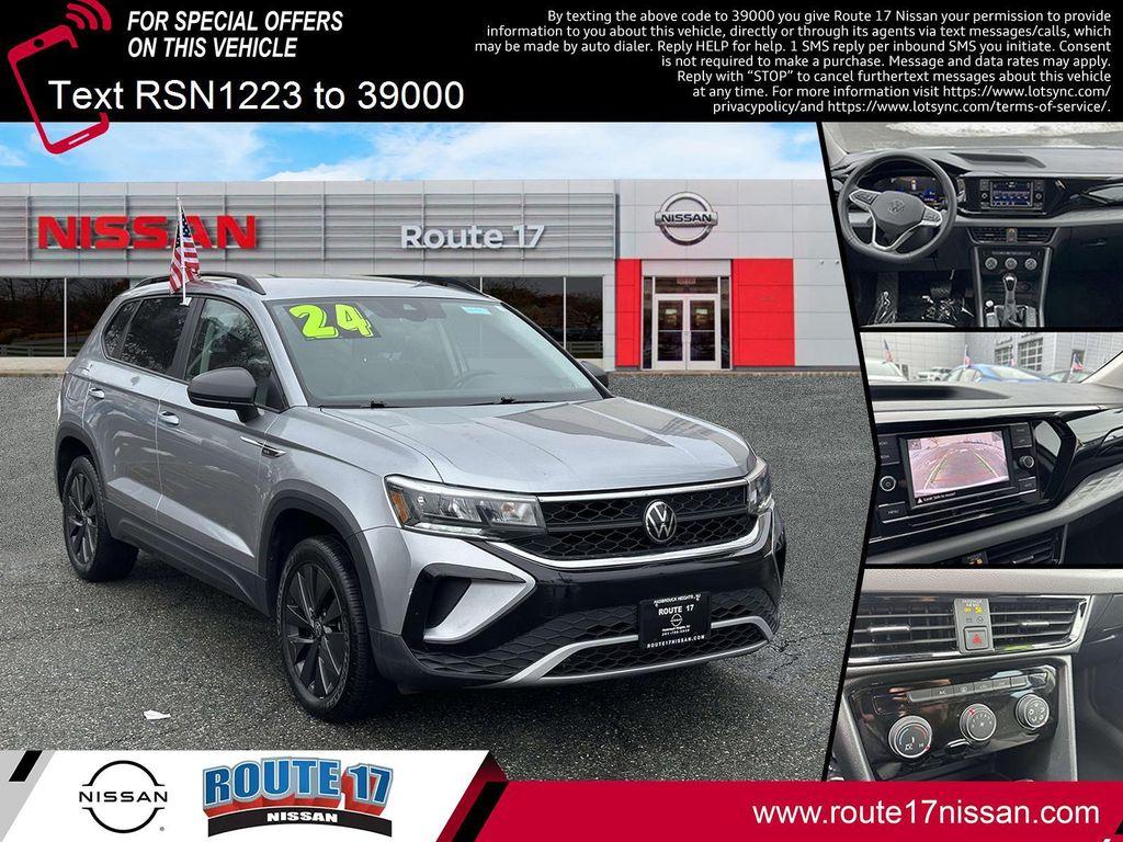 used 2024 Volkswagen Taos car, priced at $14,990