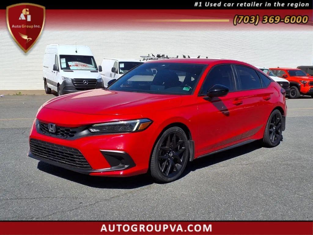 used 2022 Honda Civic car, priced at $17,386