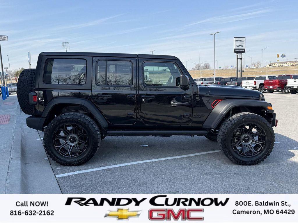 used 2021 Jeep Wrangler Unlimited car, priced at $35,915