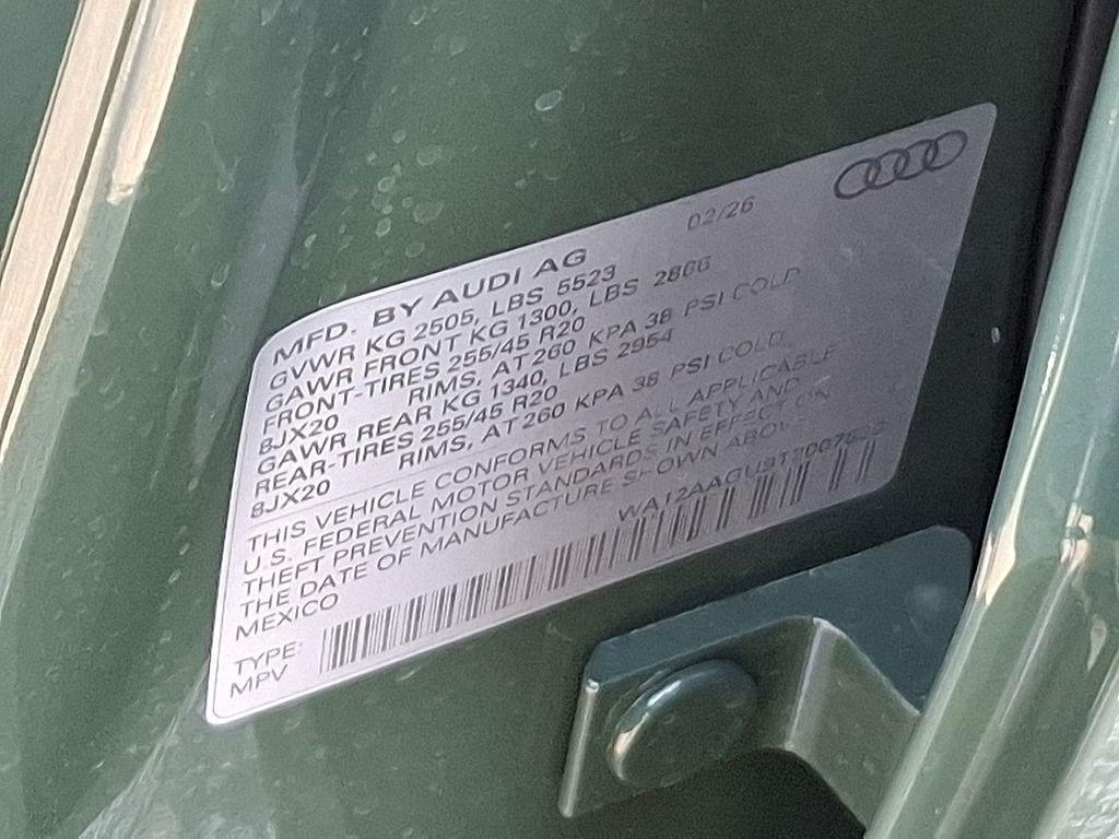 new 2026 Audi Q5 car, priced at $62,095