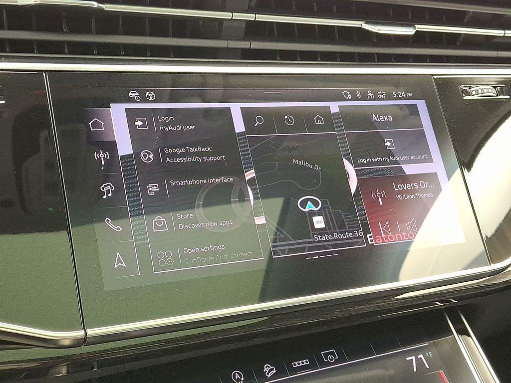 new 2025 Audi Q7 car, priced at $76,990