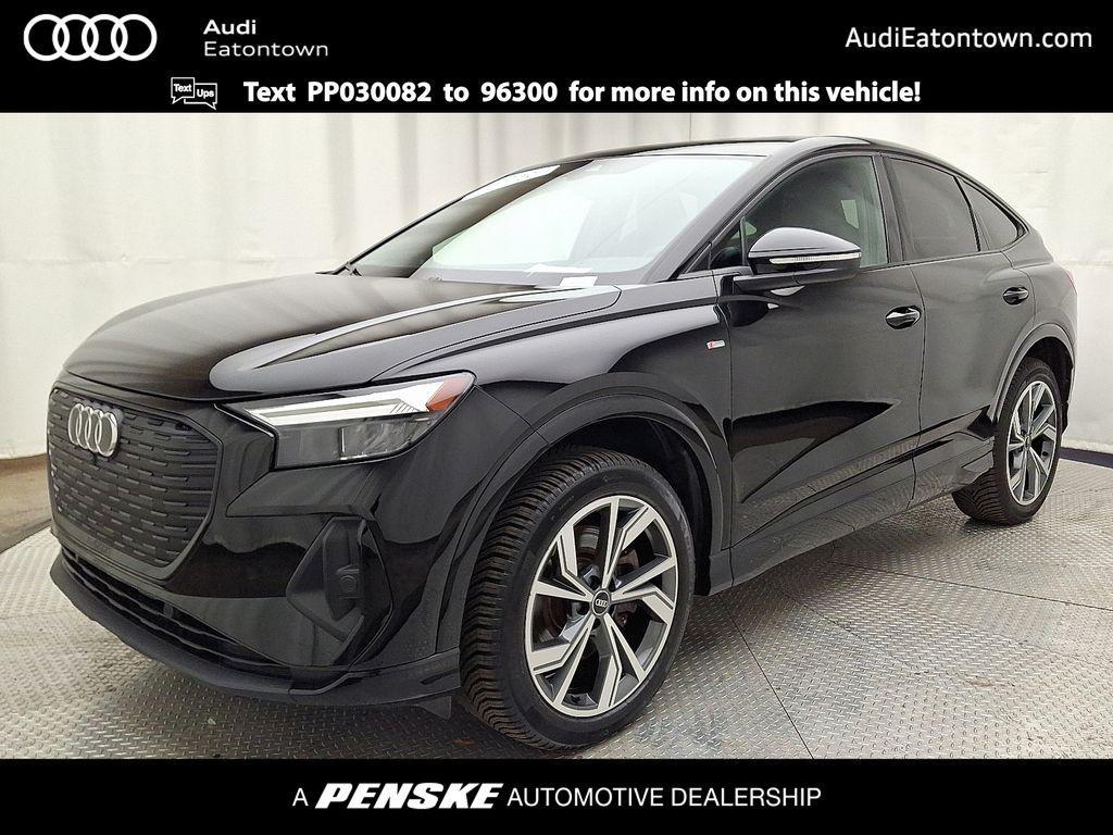 used 2023 Audi Q4 e-tron Sportback car, priced at $27,000