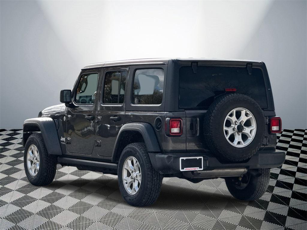 used 2021 Jeep Wrangler Unlimited car, priced at $28,000