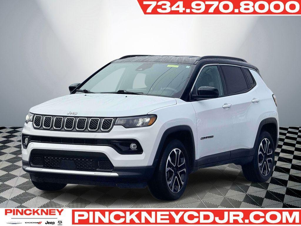 used 2024 Jeep Compass car, priced at $25,299
