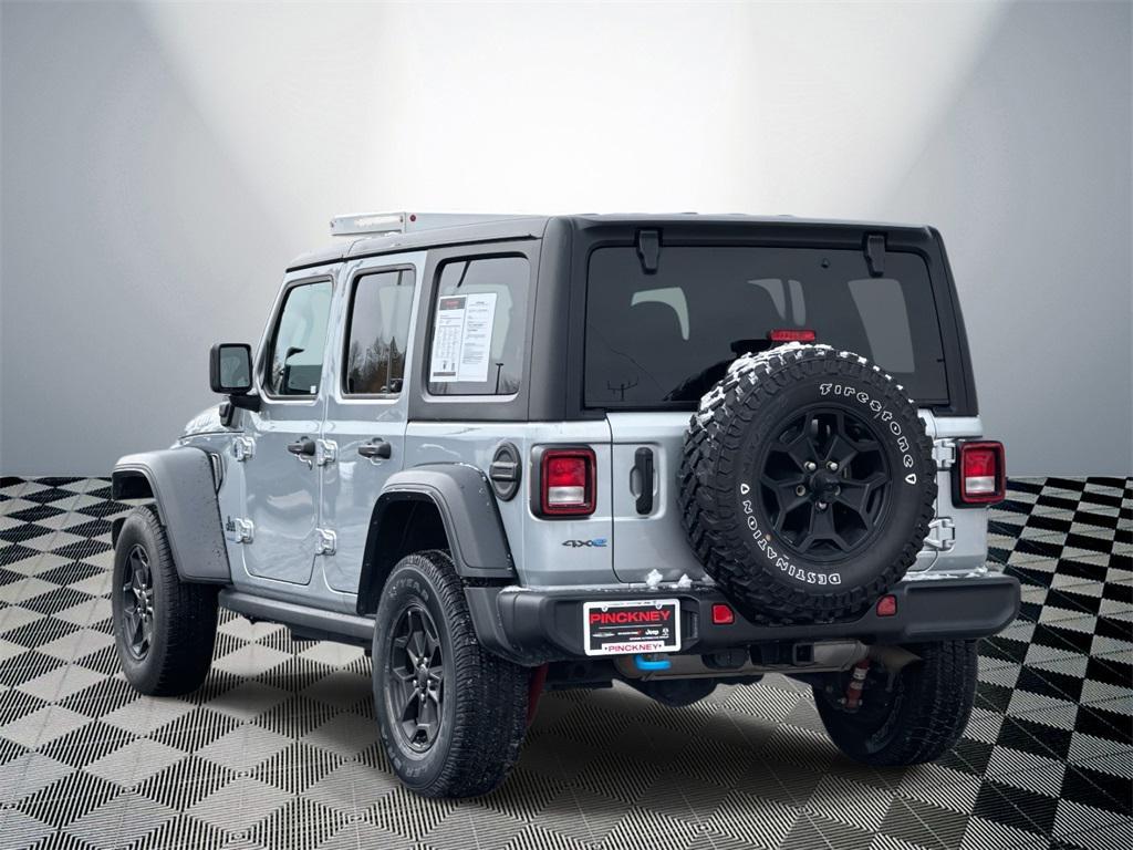 used 2023 Jeep Wrangler 4xe car, priced at $21,000