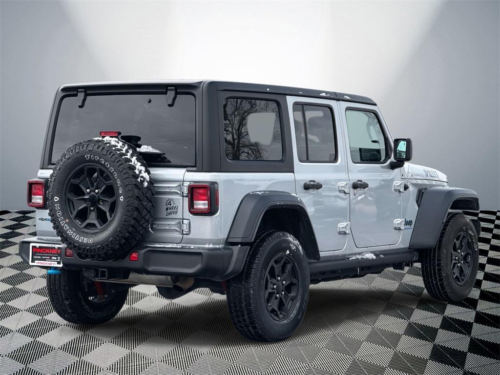used 2023 Jeep Wrangler 4xe car, priced at $21,000