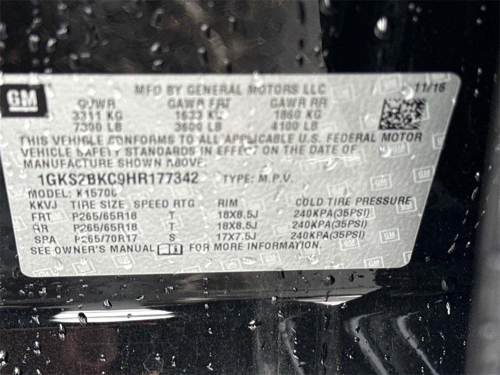 used 2017 GMC Yukon car, priced at $21,500