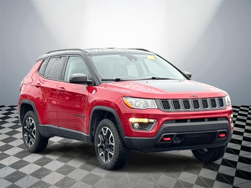 used 2021 Jeep Compass car, priced at $12,500