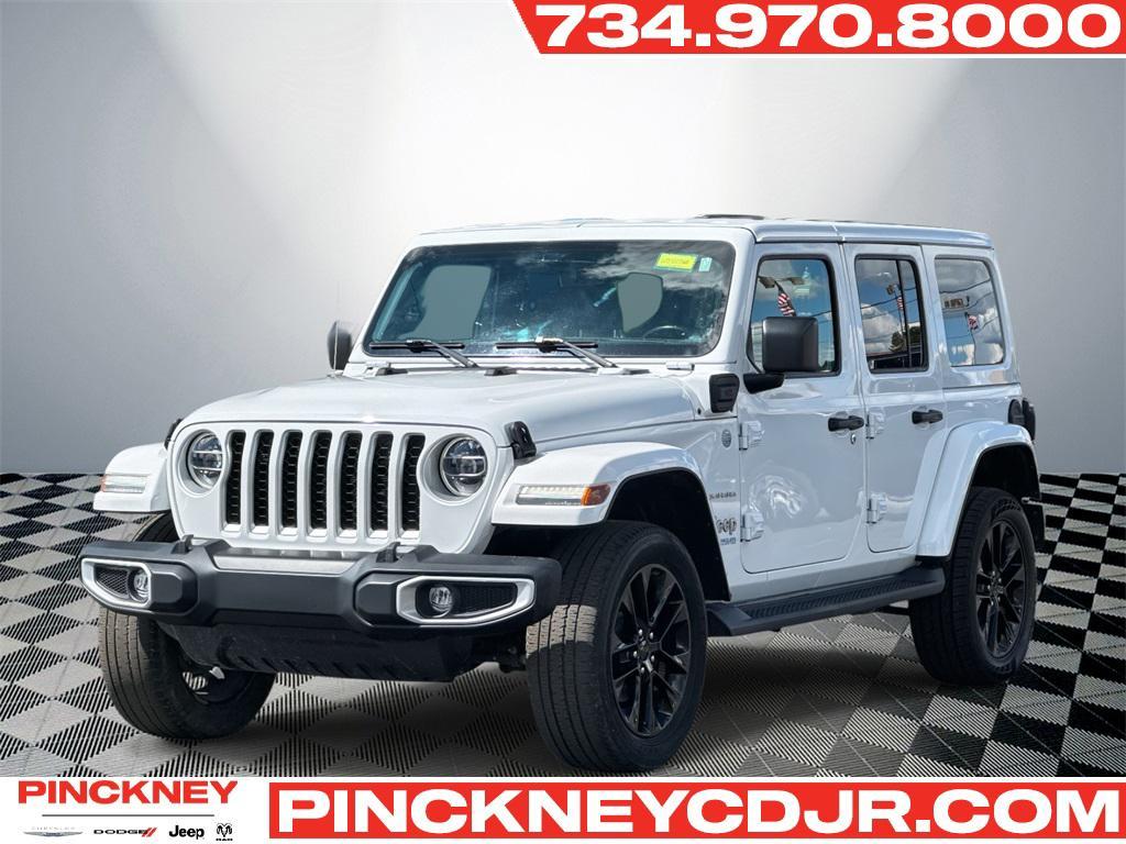 used 2021 Jeep Wrangler Unlimited 4xe car, priced at $25,700