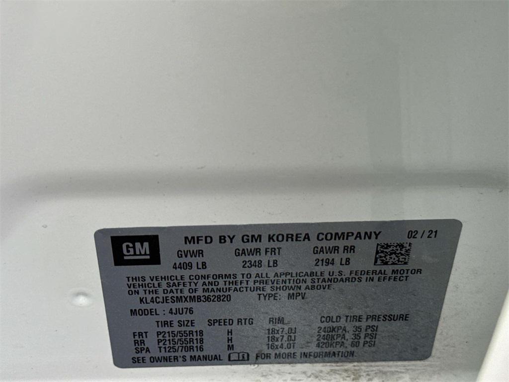 used 2021 Buick Encore car, priced at $14,000