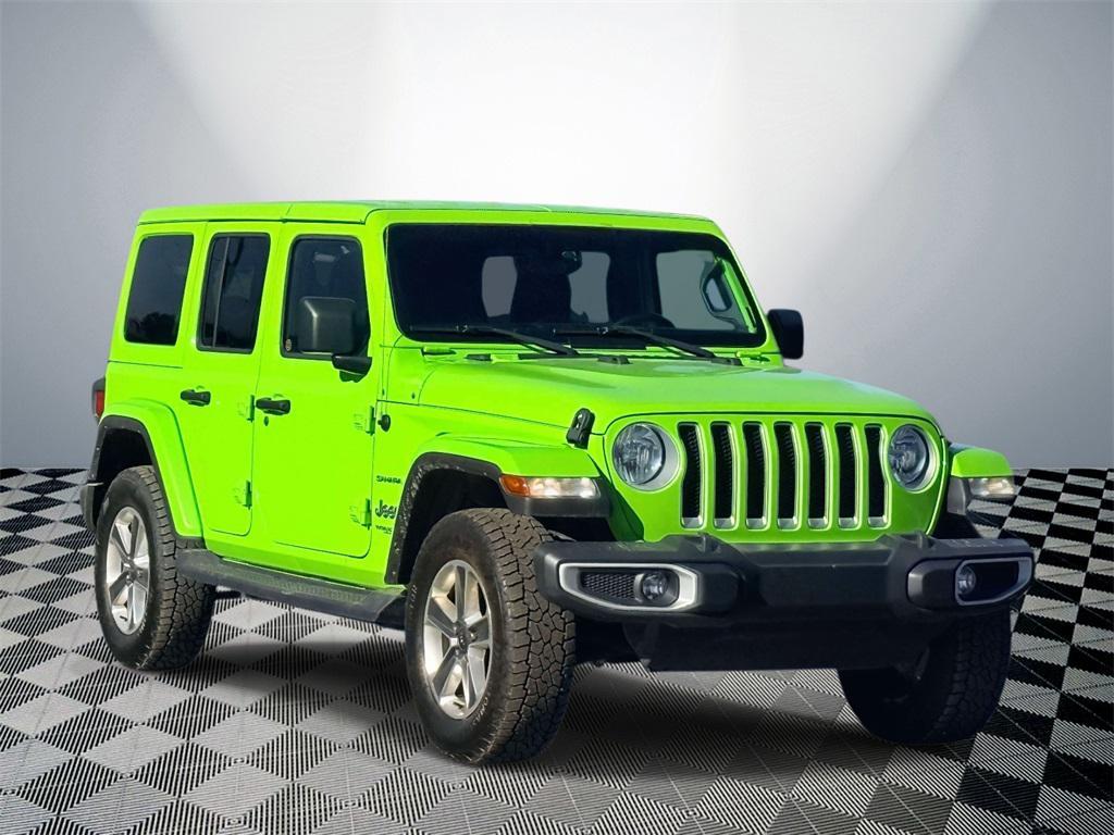 used 2021 Jeep Wrangler Unlimited car, priced at $26,700