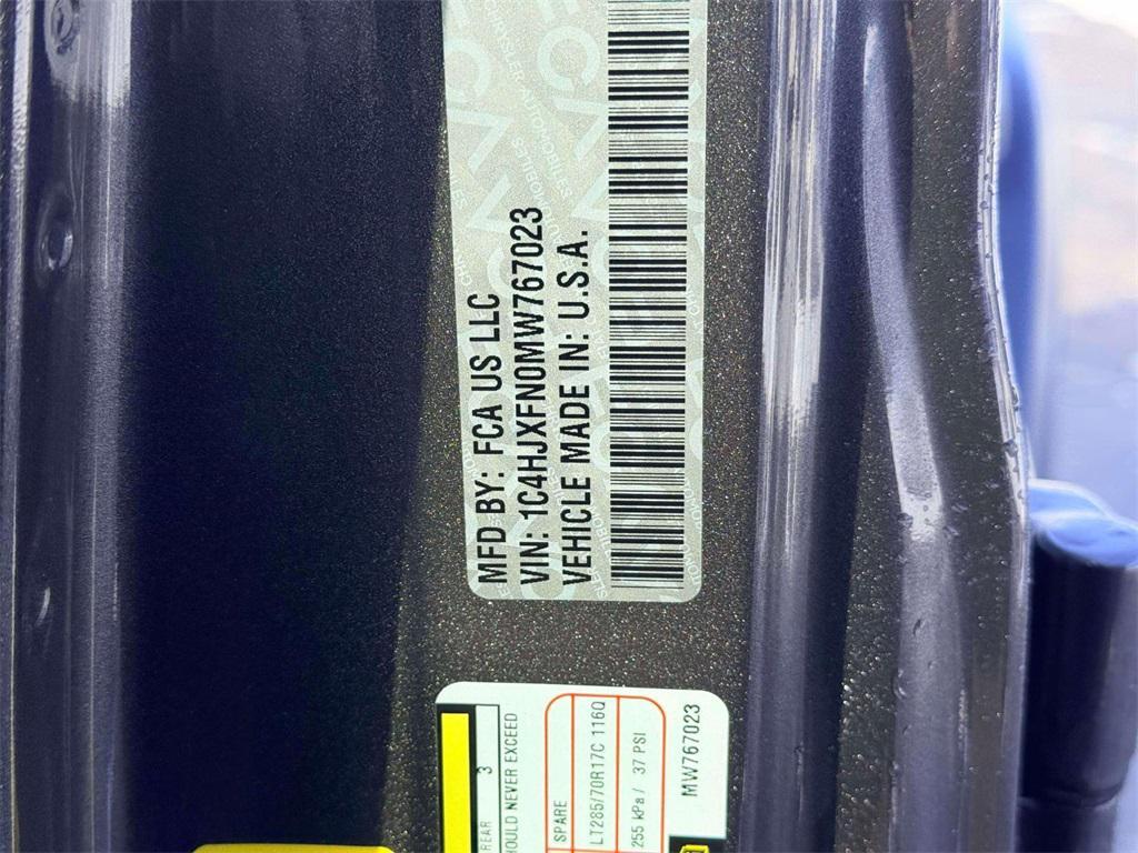 used 2021 Jeep Wrangler Unlimited car, priced at $33,000