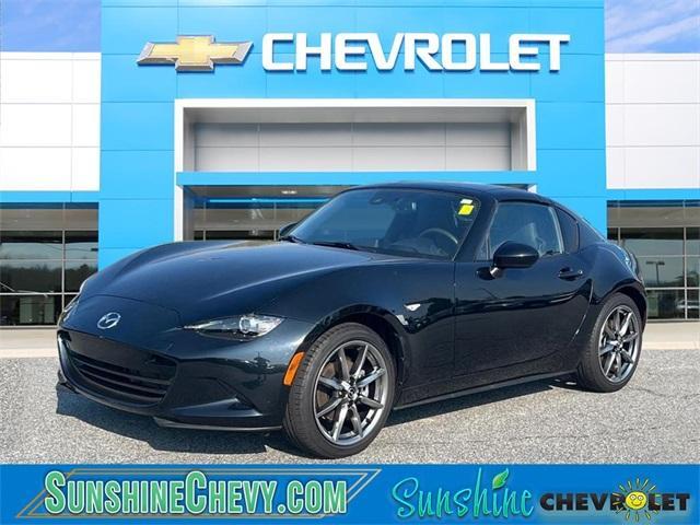 used 2022 Mazda MX-5 Miata RF car, priced at $27,286