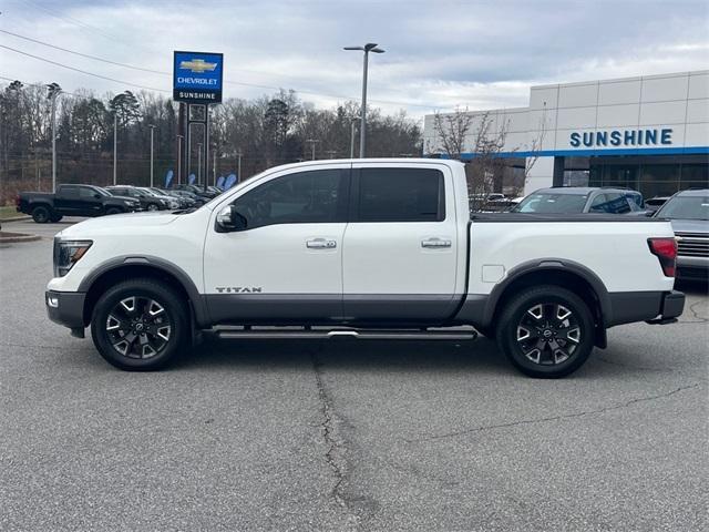 used 2023 Nissan Titan car, priced at $43,529