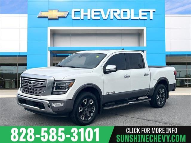 used 2023 Nissan Titan car, priced at $42,408