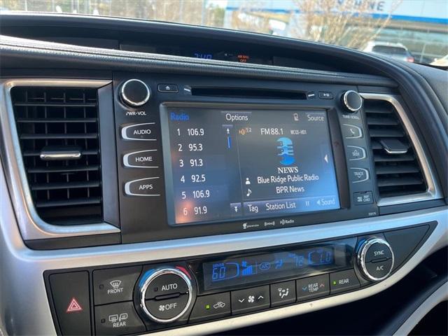 used 2017 Toyota Highlander car, priced at $17,999