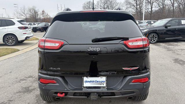 used 2018 Jeep Cherokee car, priced at $17,138