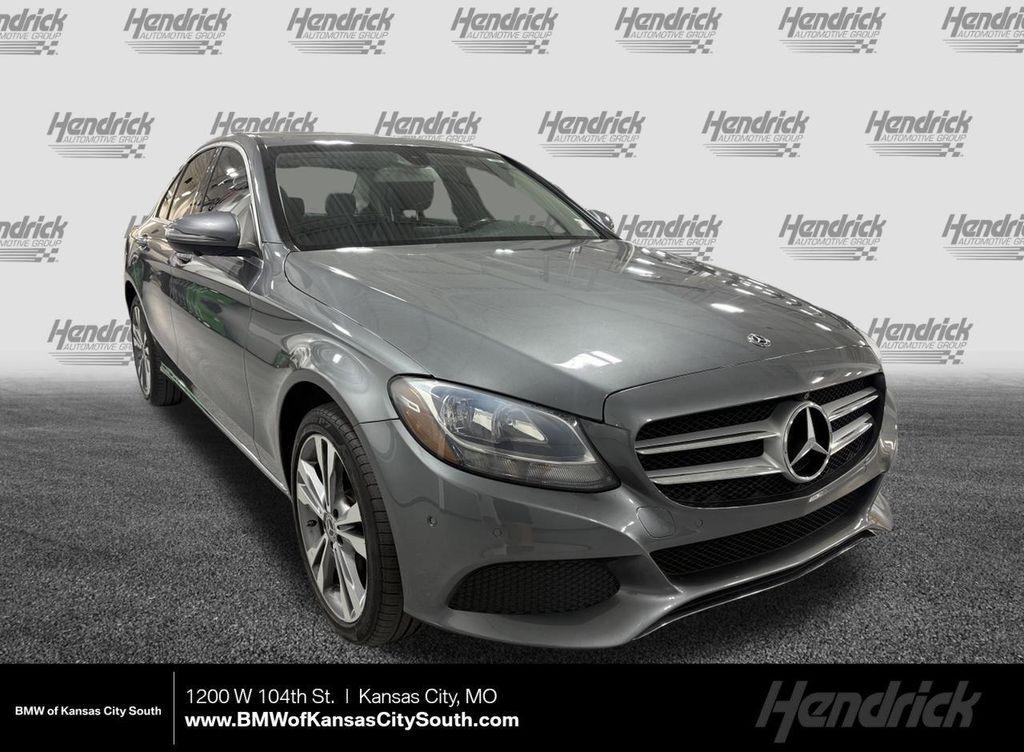 used 2018 Mercedes-Benz C-Class car, priced at $18,393