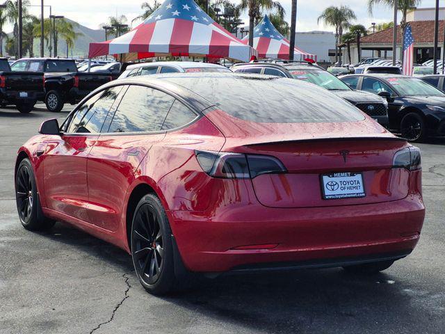 used 2023 Tesla Model 3 car, priced at $23,580