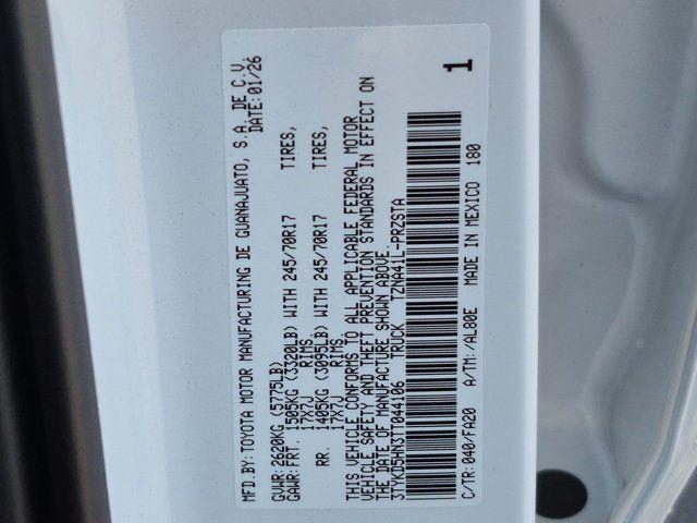 new 2026 Toyota Tacoma car, priced at $35,599