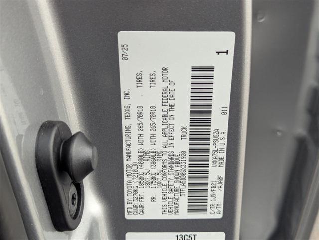 new 2025 Toyota Tundra car, priced at $55,290