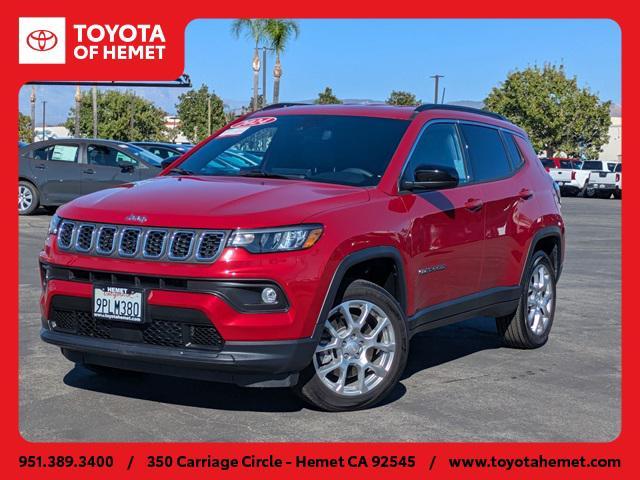 used 2024 Jeep Compass car, priced at $21,221