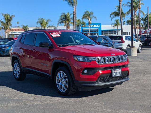 used 2024 Jeep Compass car, priced at $21,221