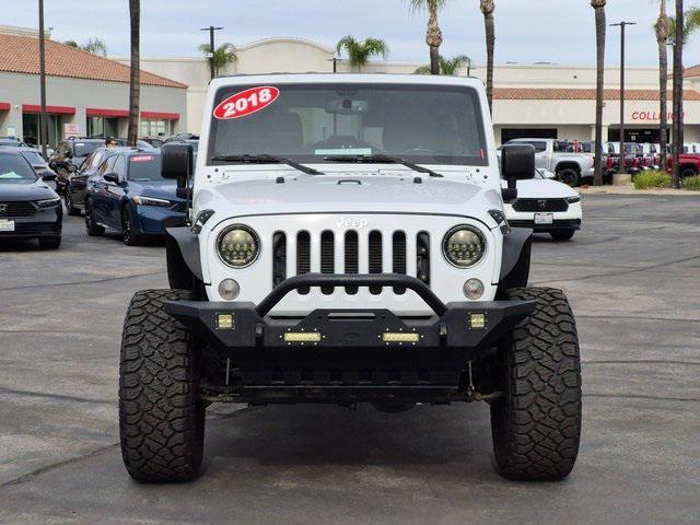 used 2018 Jeep Wrangler JK Unlimited car, priced at $18,384