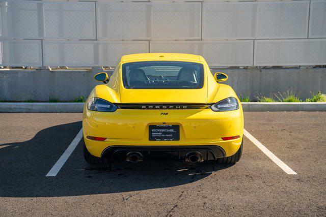 used 2025 Porsche 718 Cayman car, priced at $127,995