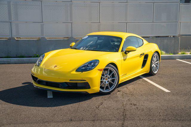 used 2025 Porsche 718 Cayman car, priced at $127,995
