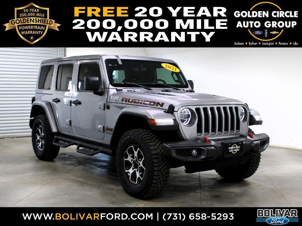used 2021 Jeep Wrangler Unlimited car, priced at $34,848
