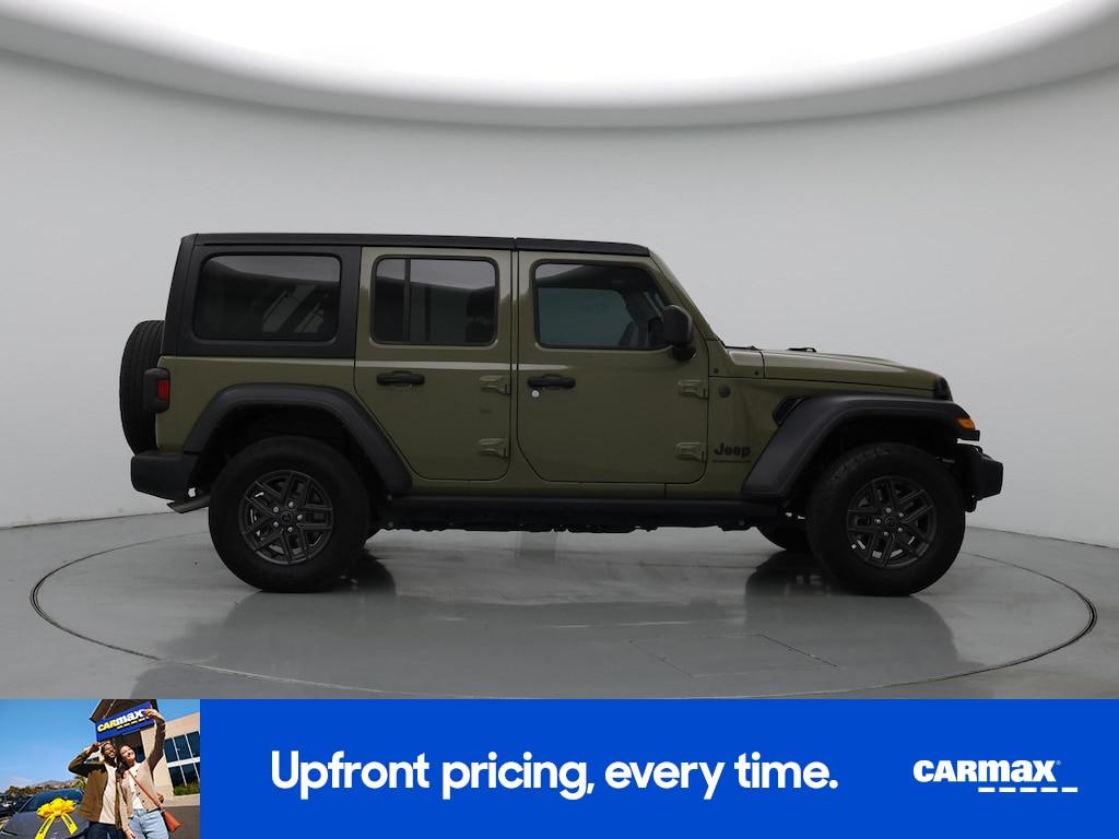 used 2025 Jeep Wrangler car, priced at $36,998
