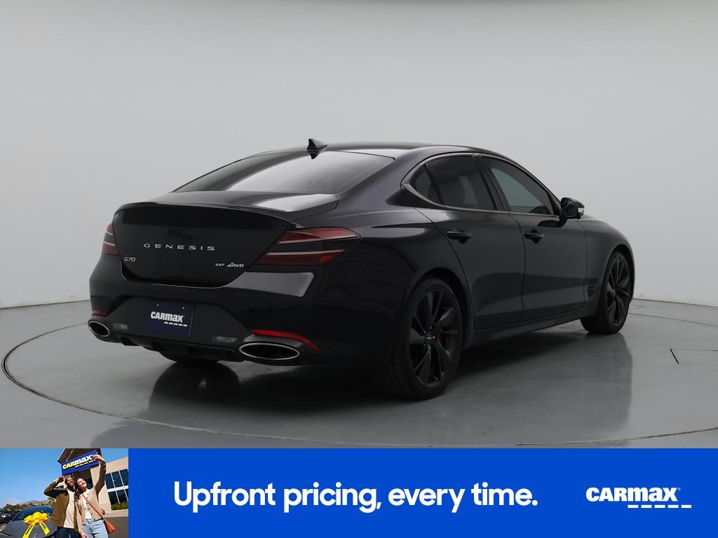 used 2023 Genesis G70 car, priced at $28,998