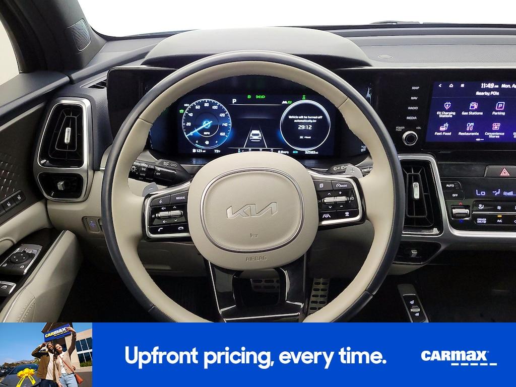 used 2023 Kia Sorento Plug-In Hybrid car, priced at $34,998