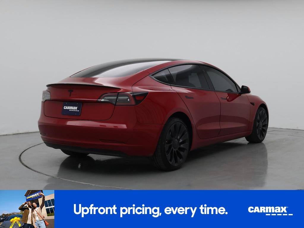 used 2023 Tesla Model 3 car, priced at $31,998