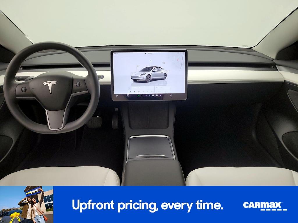 used 2023 Tesla Model 3 car, priced at $31,998