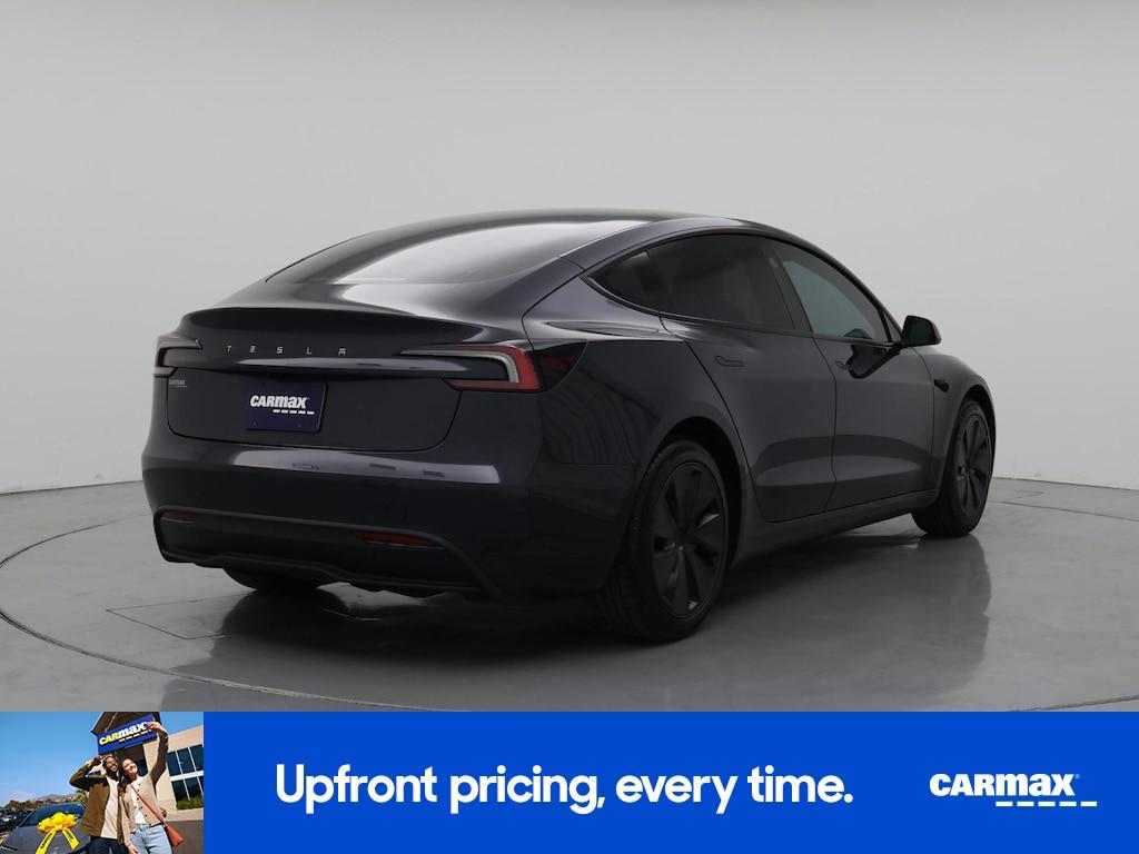 used 2025 Tesla Model 3 car, priced at $35,998