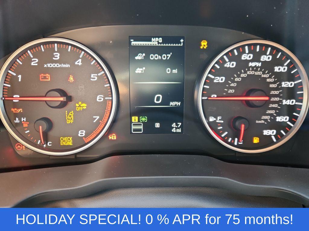 new 2025 Subaru WRX car, priced at $38,008