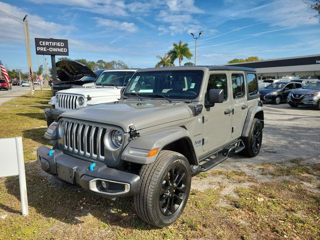 used 2023 Jeep Wrangler 4xe car, priced at $28,488