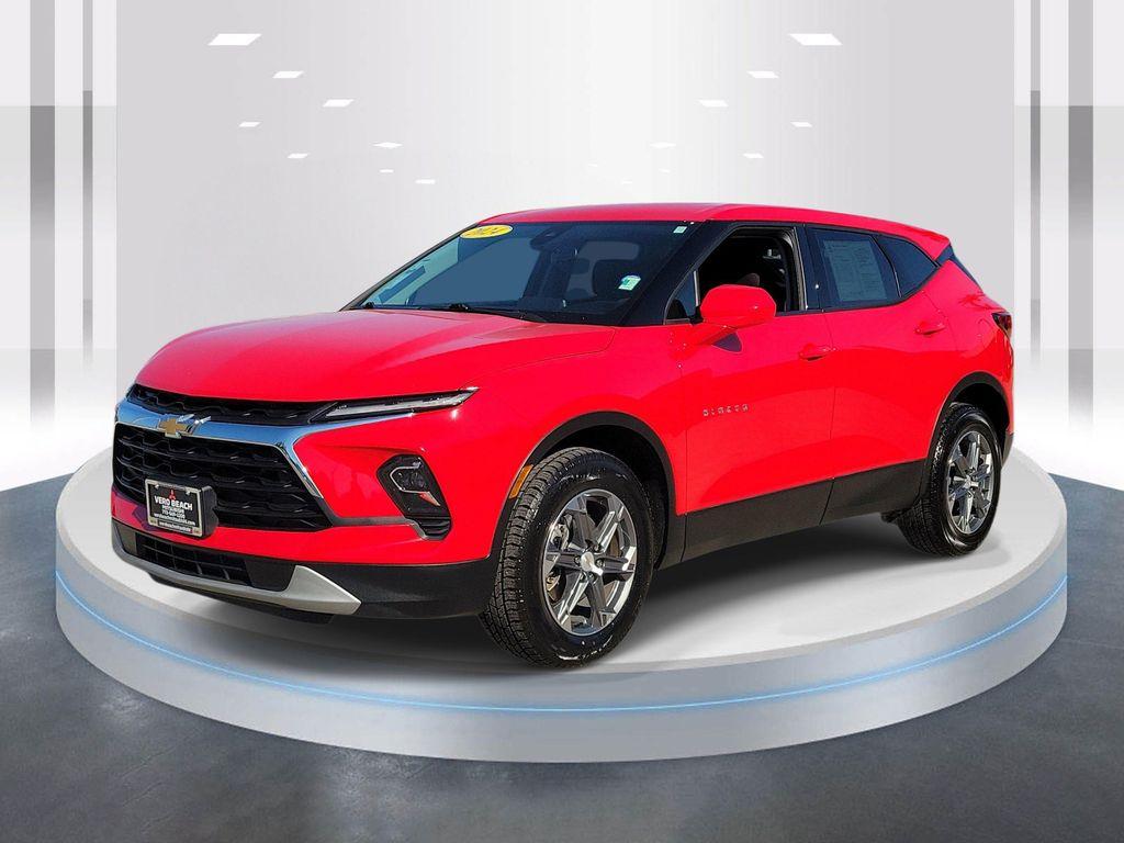 used 2024 Chevrolet Blazer car, priced at $23,836