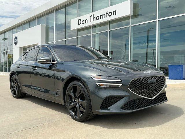 used 2023 Genesis G70 car, priced at $36,429