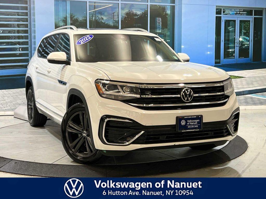 used 2022 Volkswagen Atlas car, priced at $27,496