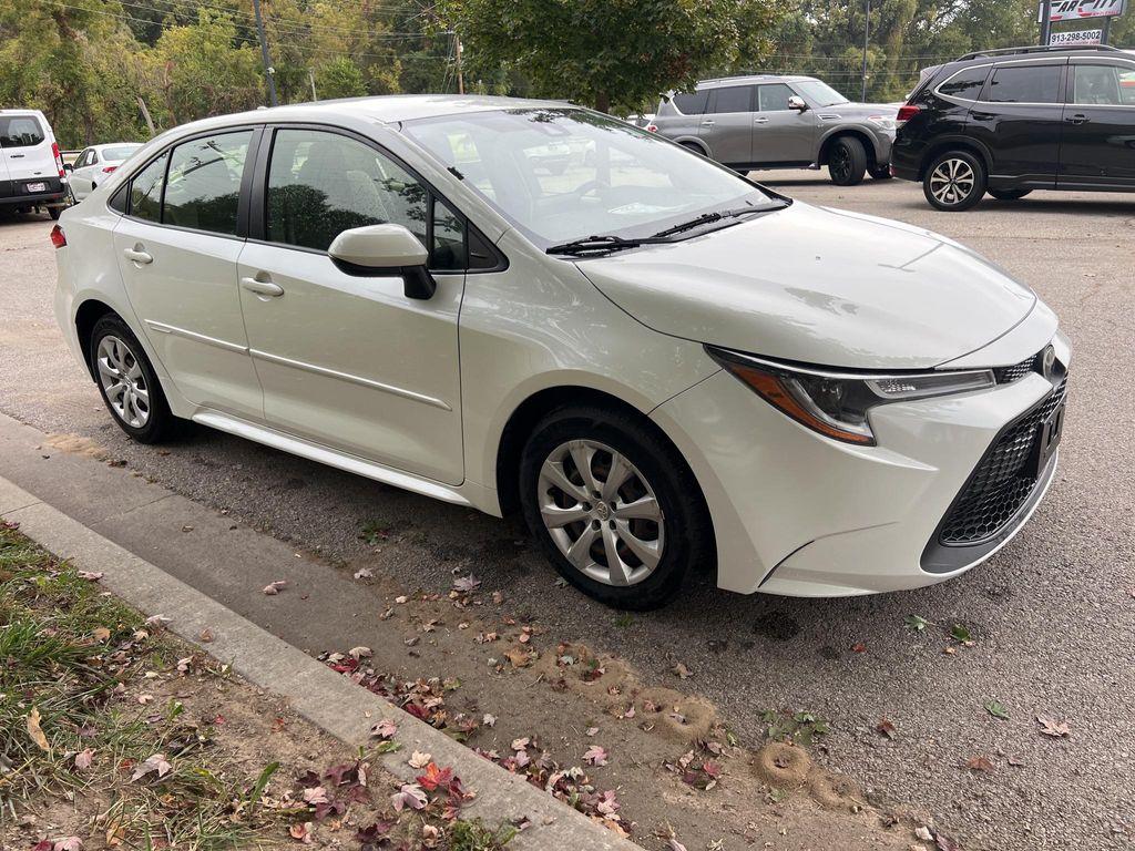 2021 Blizzard Pearl Toyota Corolla