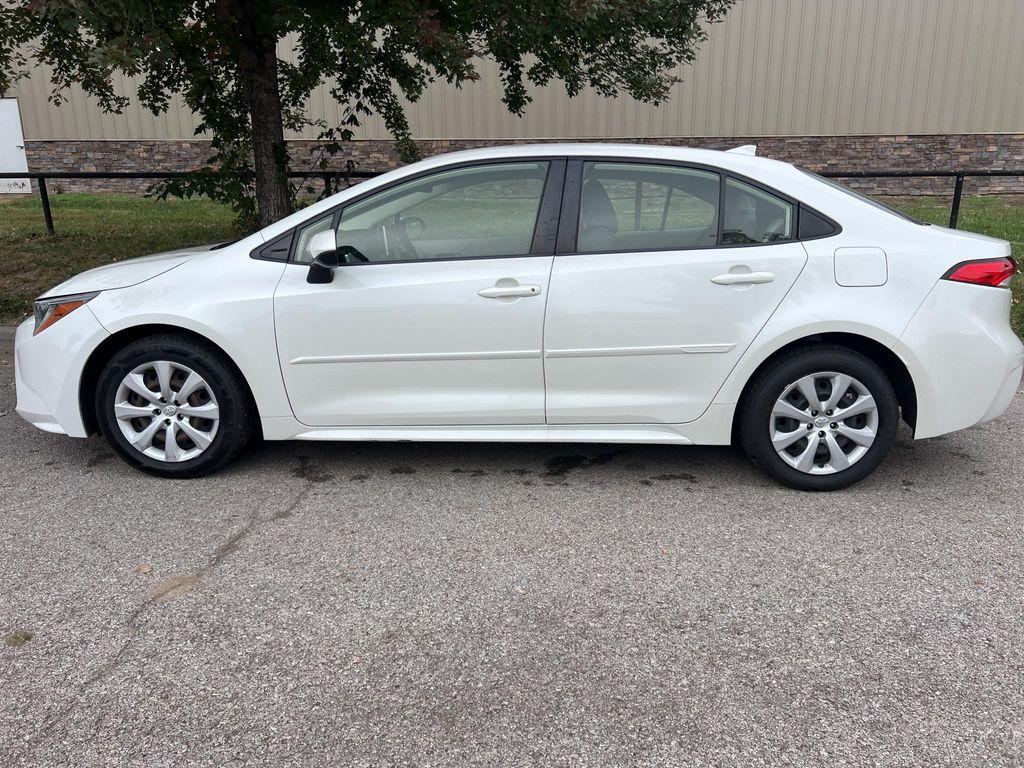 2021 Blizzard Pearl Toyota Corolla