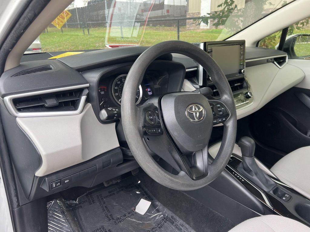 2021 Blizzard Pearl Toyota Corolla