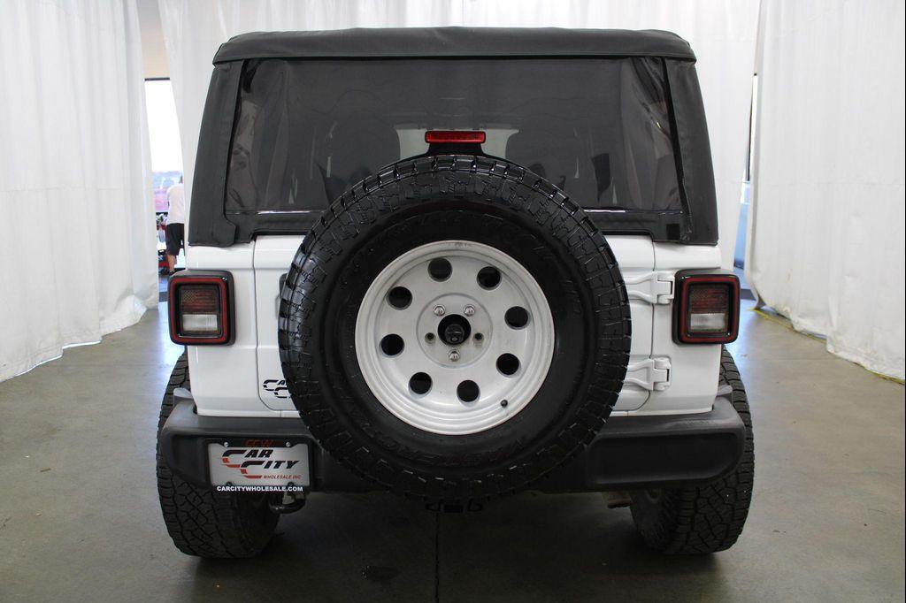 used 2018 Jeep Wrangler Unlimited car, priced at $19,869
