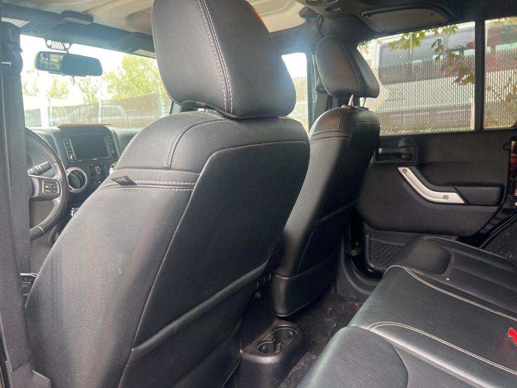 used 2015 Jeep Wrangler Unlimited car, priced at $16,653