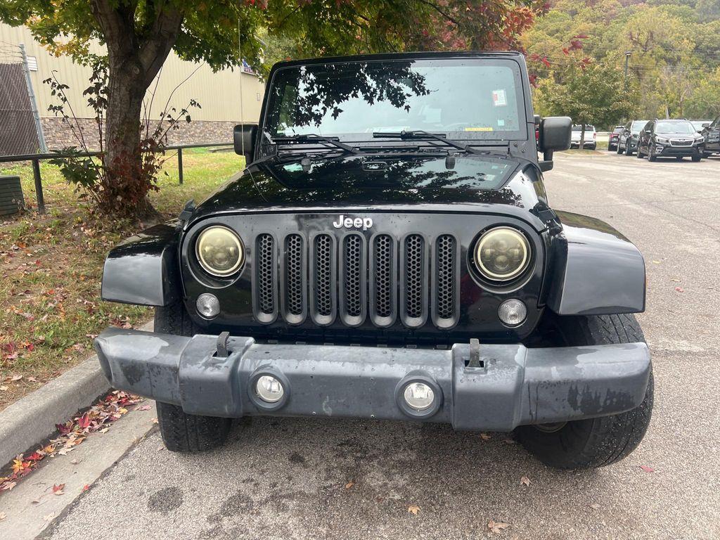 used 2015 Jeep Wrangler Unlimited car, priced at $16,653