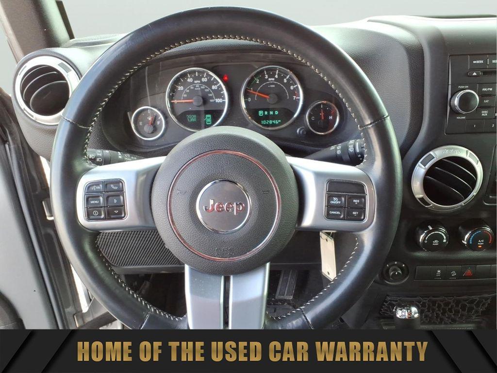 used 2015 Jeep Wrangler Unlimited car, priced at $16,930