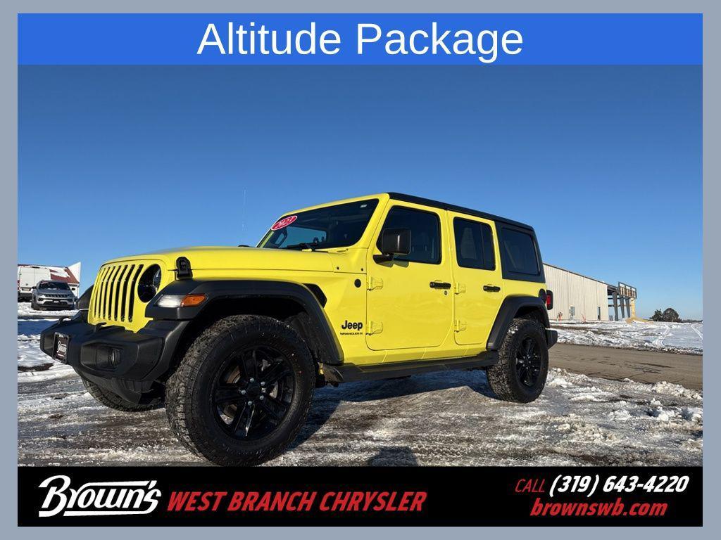 used 2023 Jeep Wrangler car, priced at $33,995